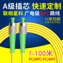 FCAPC-FC/apc单模3米光纤跳线尾纤 广电有线电视专用电信级可定做