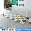 Pet fence transparent dog isolation door dog cage fence small dog room dog nest home dog fence dog cage