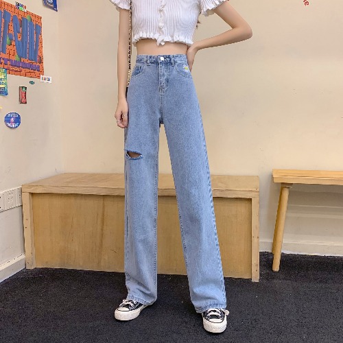 Pantalon léger femme en cow-boy - Ref 3429939 Image 6