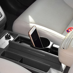 Multi-purpose 2-in-1 car cup and drink holder, air outlet, seat back, door side armrest box, universal storage trash can