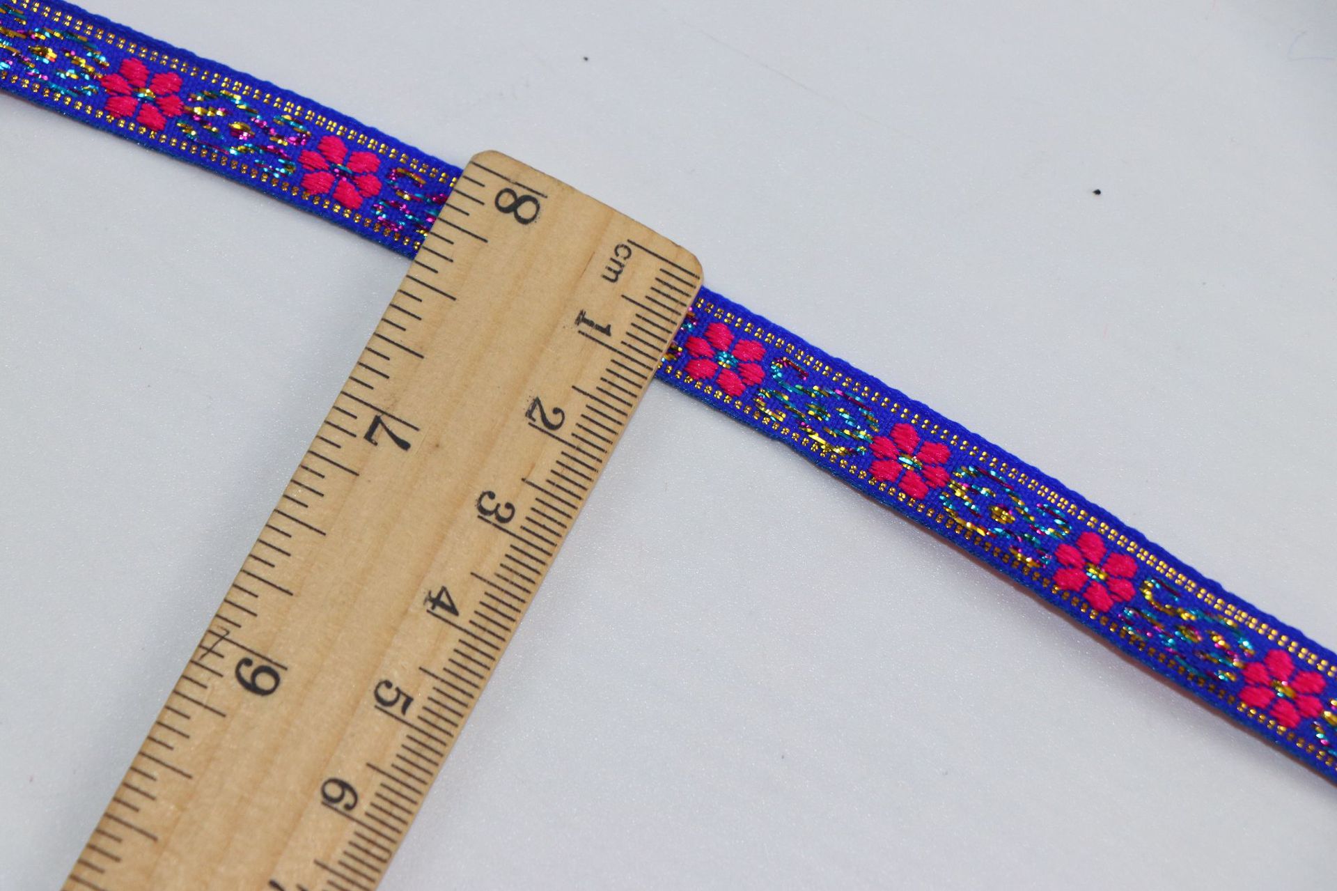 Venta al por mayor accesorios de ropa minoritaria cinta de poliéster estilo pastoral artesanal DIY tela bordado nacional cinta