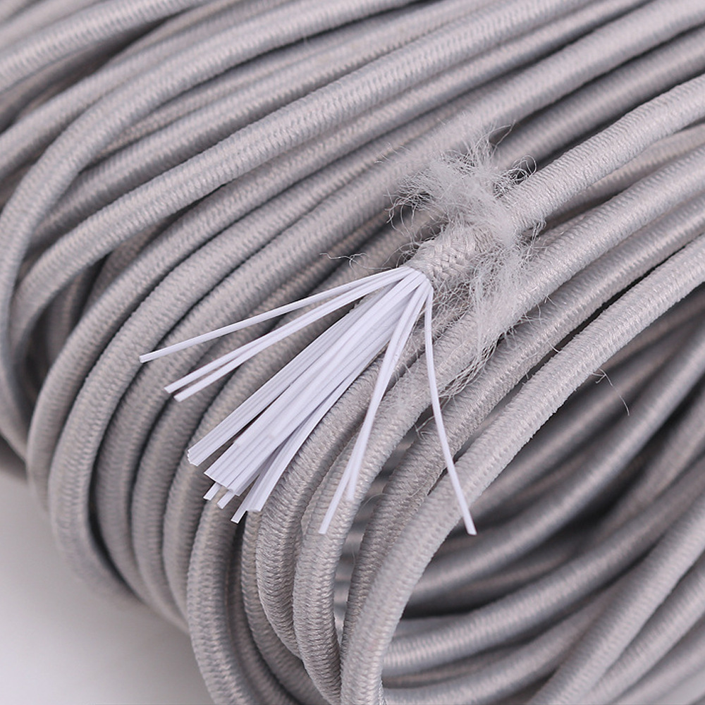 口罩绳 2.5mm弹力绳口罩防护服辅料绳子（100米/卷） 口罩弹力线