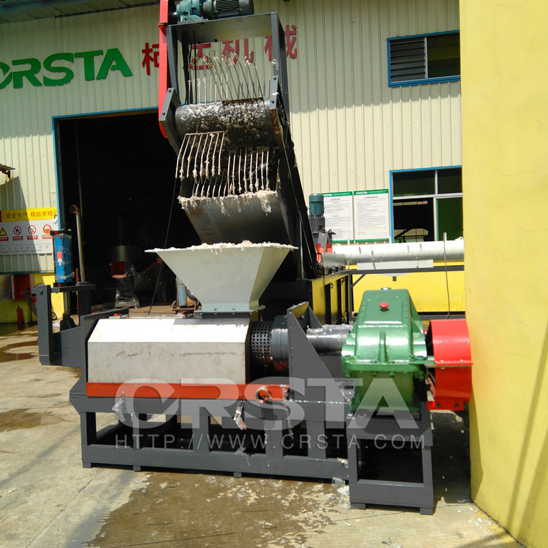 造纸厂废塑料回收设备，LDPE薄膜清洗回收制粒生产线再生