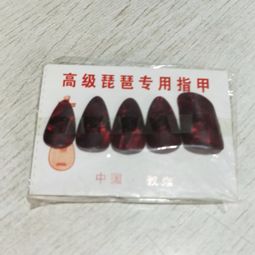 Manufacturer wholesale adult and children's pipa nails, celluloid nails, large, medium and small optional