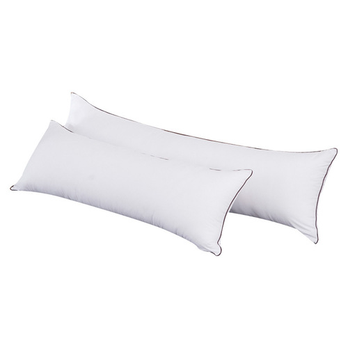 Long pillow double pillow manufacturer supplies cartoon animation life-size pillow core Feather velvet double pillow core
