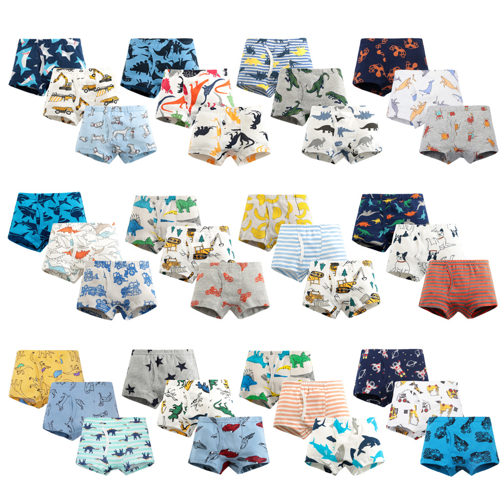 Boys underwear cotton threaded children'...