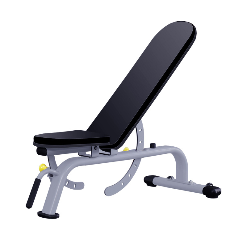 Multifuncional luz comercial mancuerna Banco Silla de empuje supina músculo abdominal tablero equipo de fitness entrenamiento móvil Barbell taburete