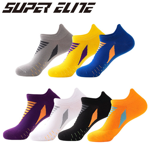 Summer new boat socks men's socks running fitness sports socks short-tube basketball socks men's boat socks women's thin