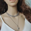 Brand accessory, necklace hip-hop style, European style, Aliexpress