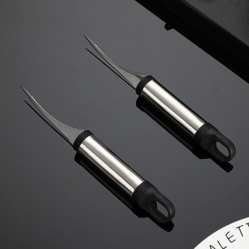 Household stainless steel multifunctional open back shrimp line…