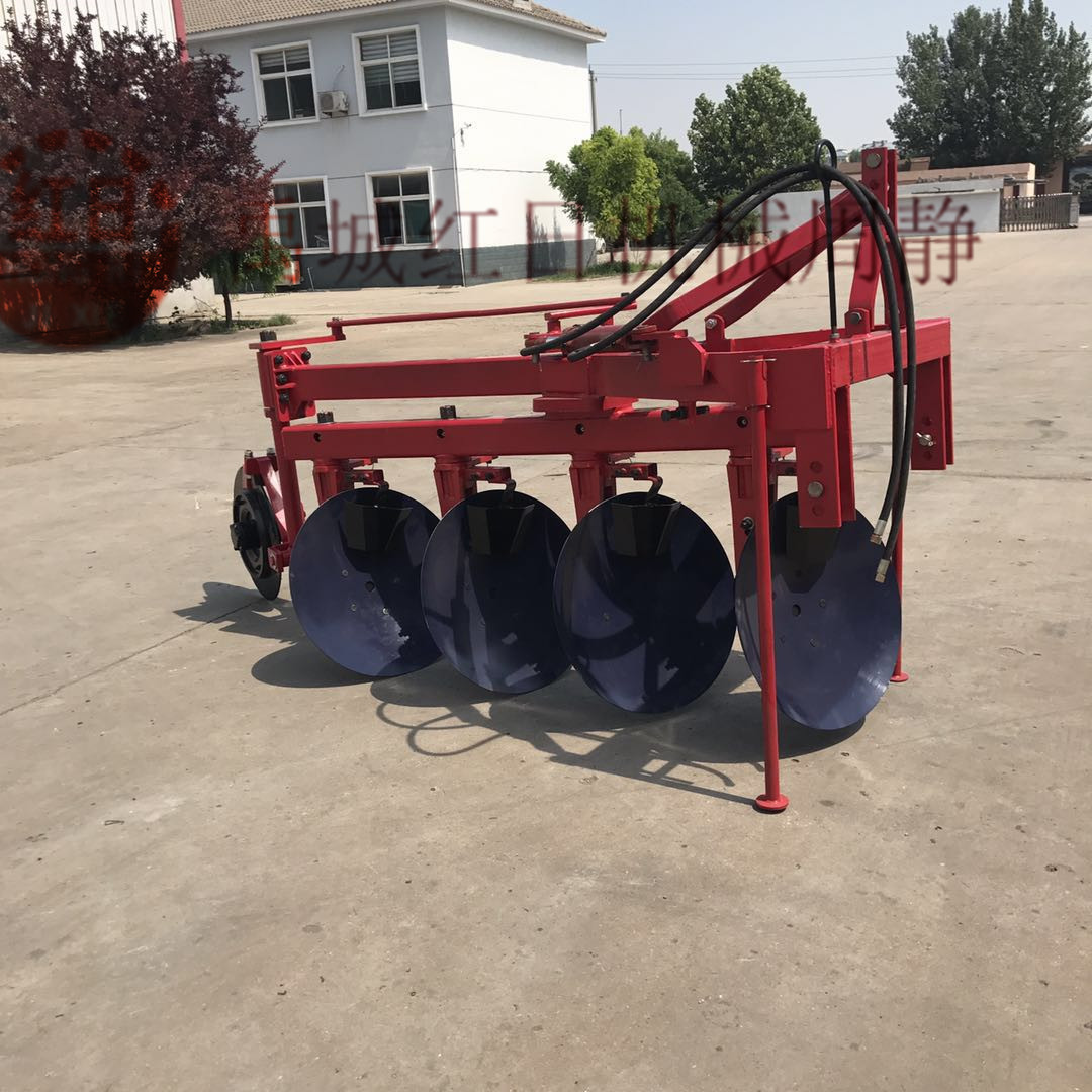 定制双向圆盘犁  4片农用圆盘犁  拖拉机液压悬挂圆盘犁