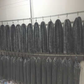 定制狐狸毛领服装辅料真狐狸貉子毛皮草帽条羽绒服棉服毛边毛领