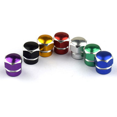 Colorful aluminum alloy valve cap Leak-proof car tire cap Big hex screw Valve cap