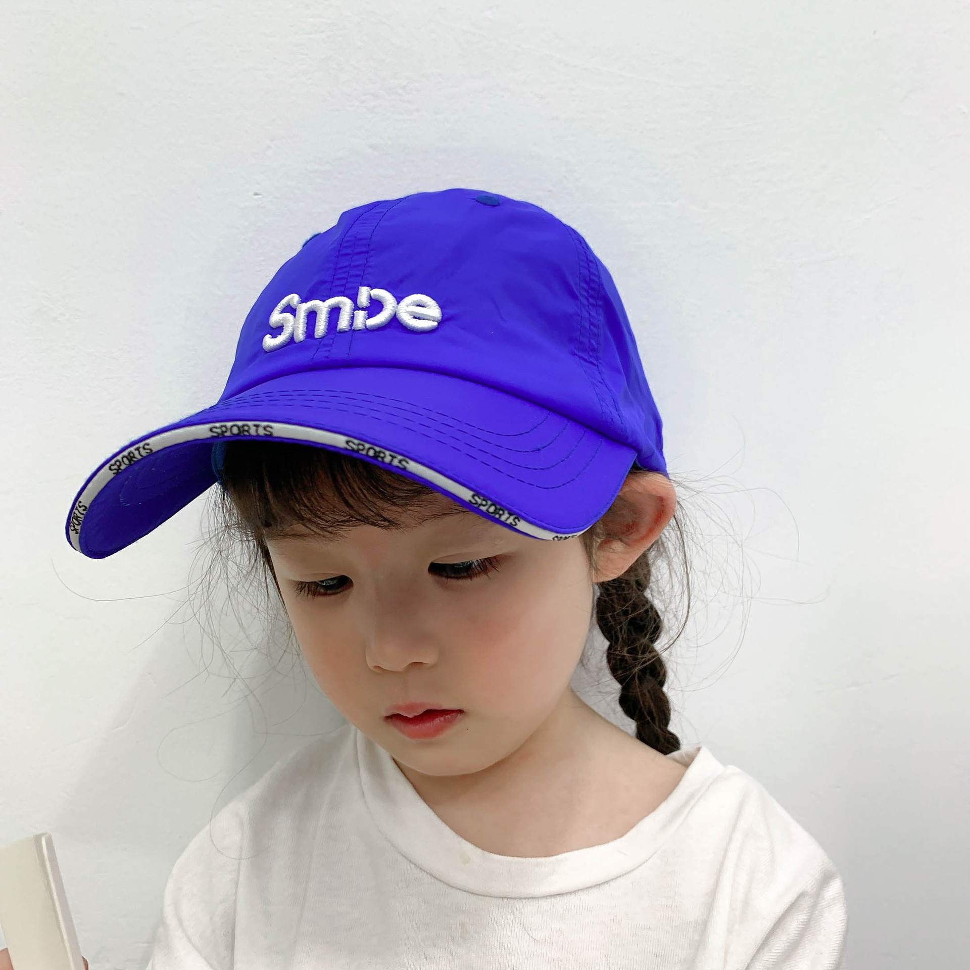 Children's Quick-drying Sunscreen Letter Baseball Cap display picture 10