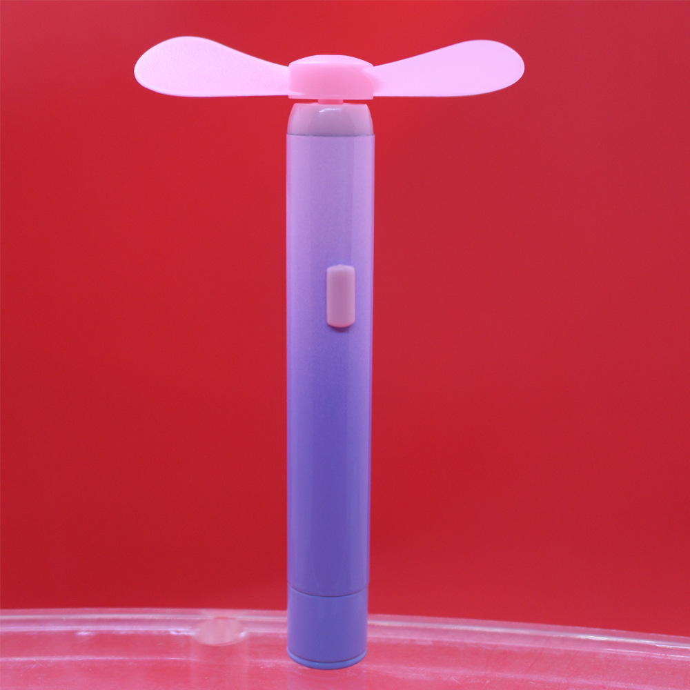 全金属迷你手持小风扇 夏季出行便携式超萌日用电池风扇 多买优惠