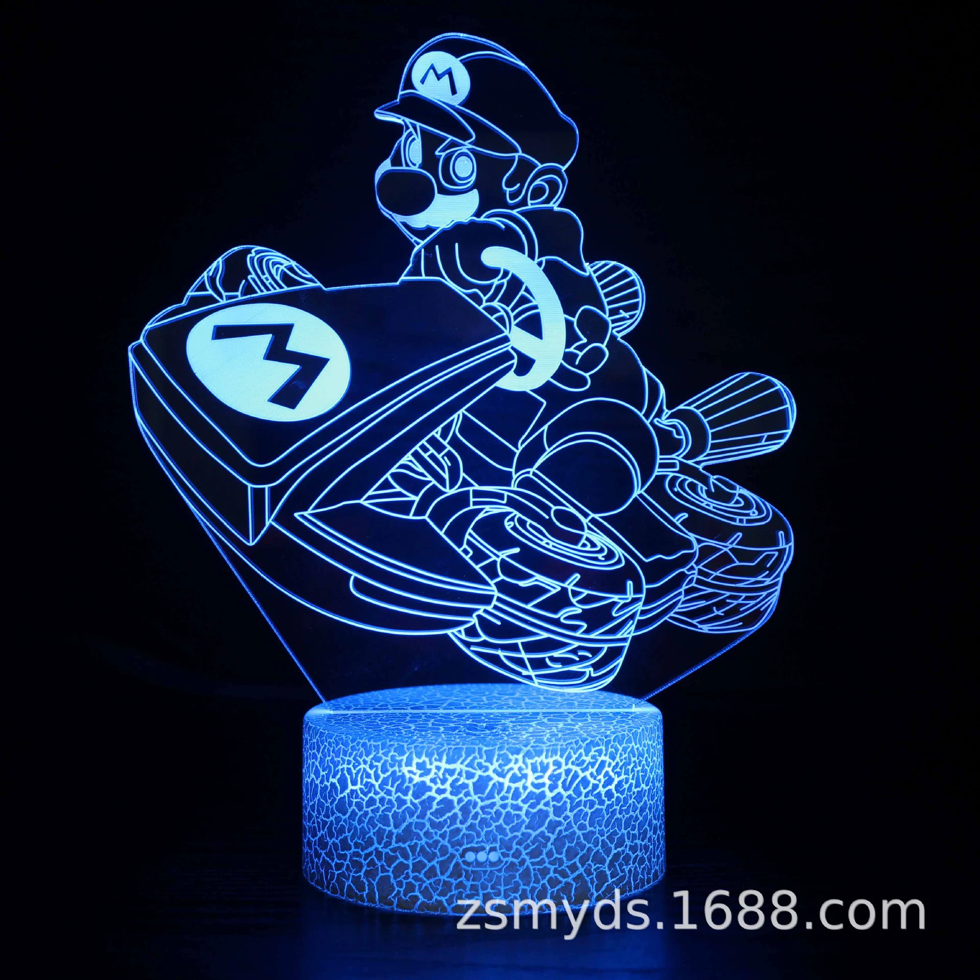 Картинка LED ночник мультфильм, трехмерная настольная лампа с проектором, 3D