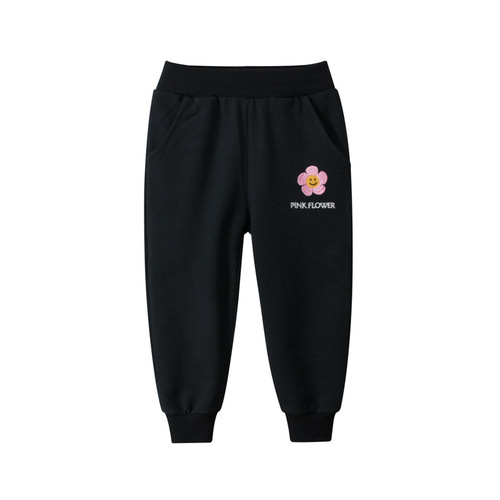 27home Girls Pants 2024 New Children's Outerwear Thin Style Western Style Children's Sports Pants One Piece Dropshipping
