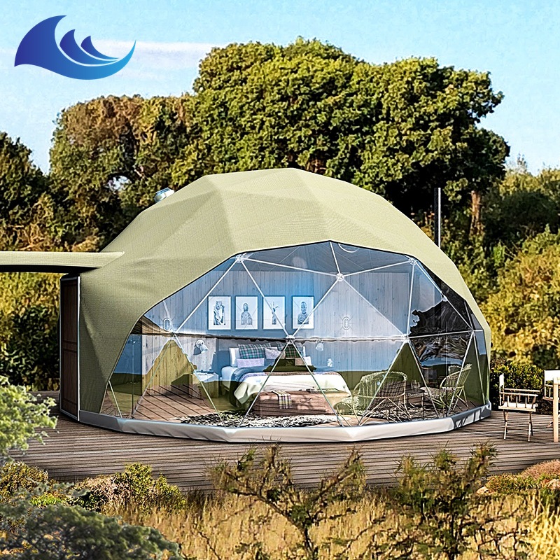 户外民宿球形星空帐篷 定制野外民宿酒店帐篷 假日圆形球形帐篷
