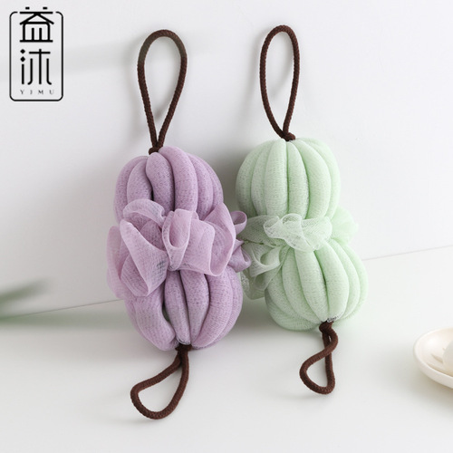 益沐浴球浴花可爱少女成人柔软搓背条洗澡用品搓澡泡泡球厂家直供