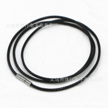 新款項鏈繩導靜電掛繩蠟線迷你導電掛繩靜電消除掛繩項鏈繩3mm