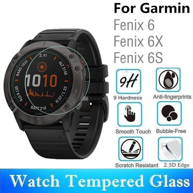 Applicable to Jiaming FENIX6 6SPRO tempered glass film Garmin 6X Pro watch screen protection film