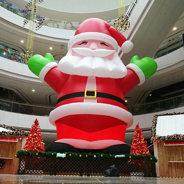 圣诞老人 鹿拉雪橇 圣诞房子 圣诞气模 充气圣诞老人 充气圣诞