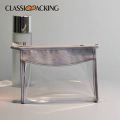 簡約風旅行收納包洗漱品收納袋便攜立體透明拉鏈促銷袋化妝包批發