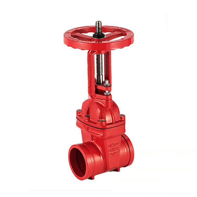 明杆闸阀 铸铁明杆软密封闸阀 明杆软密封闸阀阀体明杆流量控制件