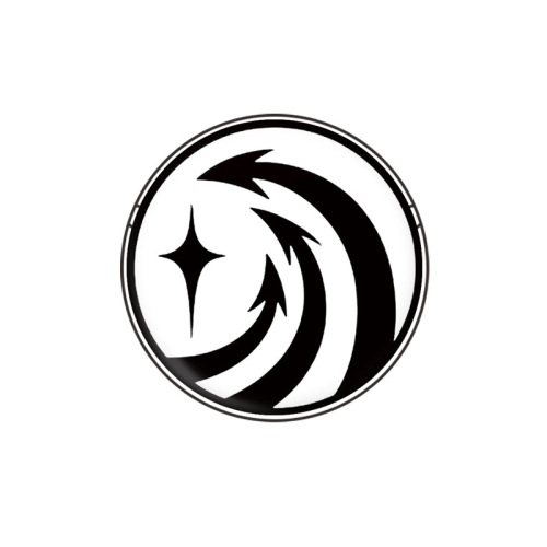 Manyun Transparent Bar Chi Protective Case Anime Two-Dimensional Badge Round Card Round Protective Storage Display Case Peripheral