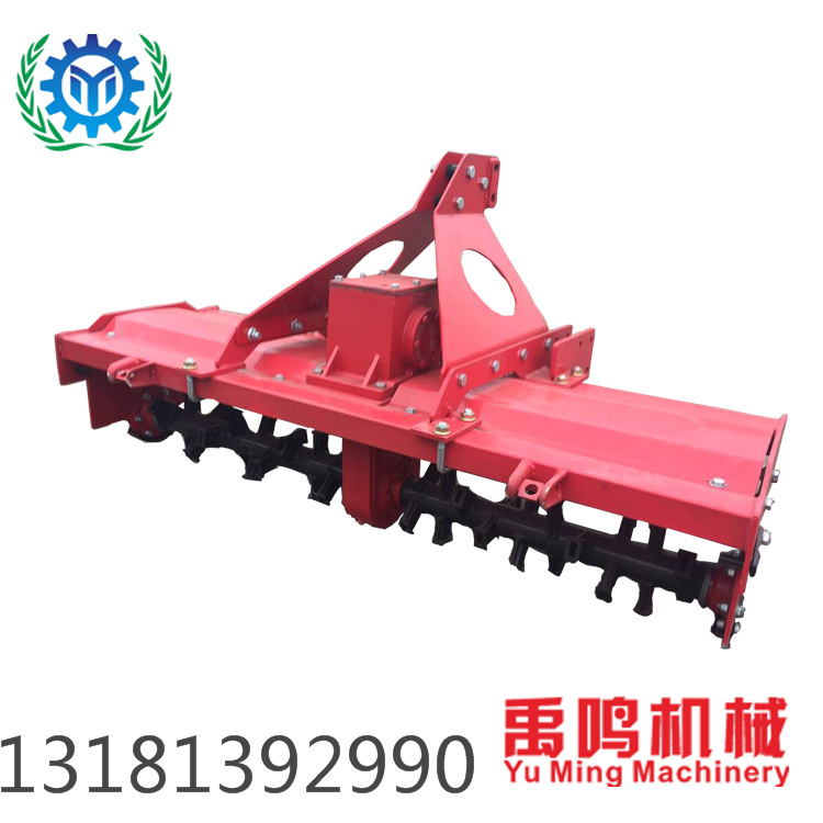 旋耕机 四轮拖拉机带松土机旋耕机打地田机械翻土旋耕机
