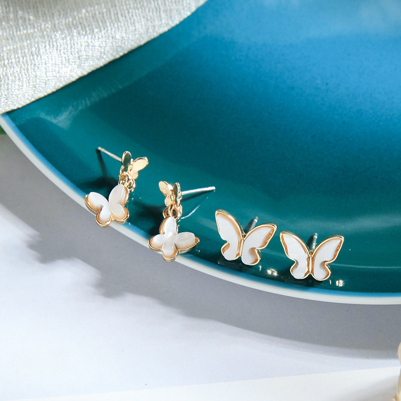Fashion Earrings For Women Simple Wild Shell Earring Butterfly Earrings display picture 5