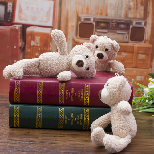 Accessory T-shirt back character backpack plush toy keychain toothpick bear wholesale teddy bear trendy little bear