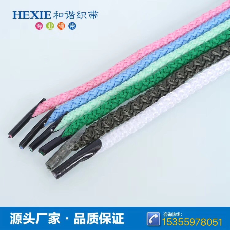 供应花式钩针韩国针通绳  波萝纹绳  高速机钩针绳