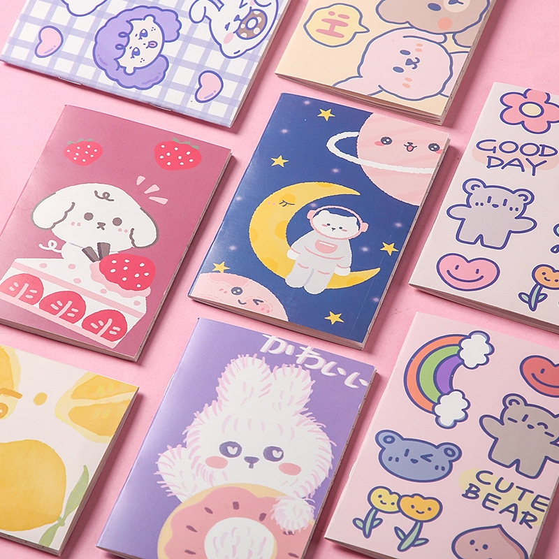 lovely Cartoon Book wholesale Notepad Stationery study Supplies student prize children gift customized logo