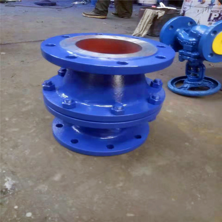 西昌厂家供应H44J-16C DN65铸铁衬胶法兰旋启式止回阀