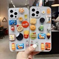 创意滴胶立体iPhone13Pro手机壳适用苹果12max/11卡通保护壳外贸