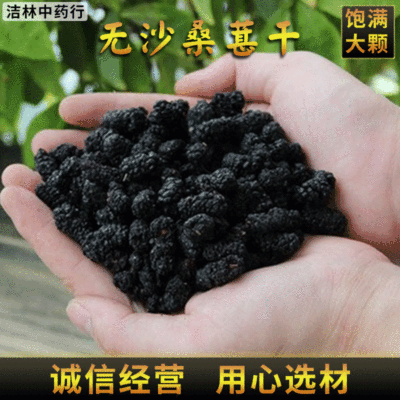 桑葚干20年新货 四川攀枝花无沙黑桑葚 中药材批发|ms