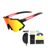 Manufactor Direct selling new pattern Broad vision outdoors glasses Windbreak ultraviolet-proof Polarized Riding glasses Cross border