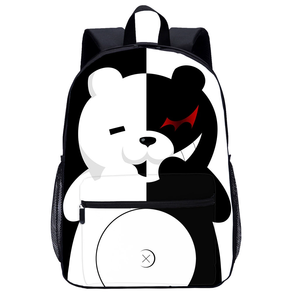 [Учебный рюкзак Danganronpa школьный рюкзак 17 дюймов большой вместимости с принтом 3D]