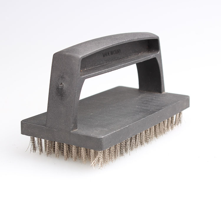 Directo de fábrica plana barbacoa cepillo de limpieza horno especial cepillo de alambre de BARBACOA parrilla al aire libre cepillo de limpieza