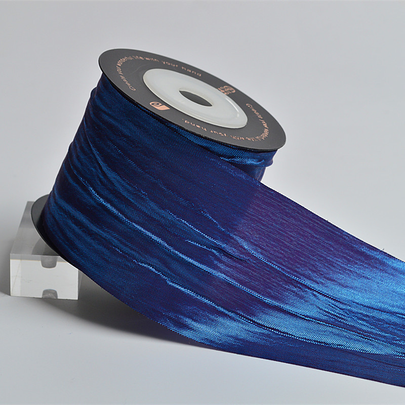 Impresión de la cinta arco regalo cuerda cinta plisada coreana accesorios de embalaje en stock al por mayor Corea del Sur cinta de poliéster