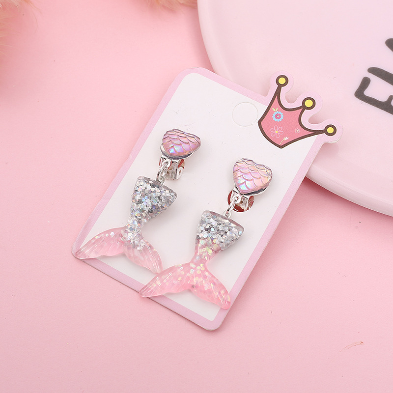 Fuchsia cards, 1 pair
