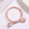 Cute hairgrip with bow, hair rope, accessory, Japanese and Korean, simple and elegant design