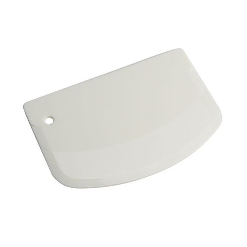 Trapezoidal plastic scraper, rice roll scraper, flour scraper, dough cutter, kitchen utensils, baking spatula tool