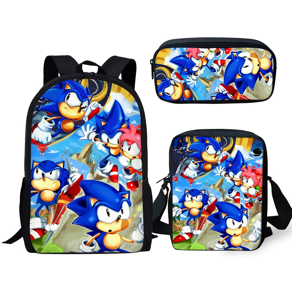Sony, cartoon backpack, custom-made, 17inch, (Cross-border trading)