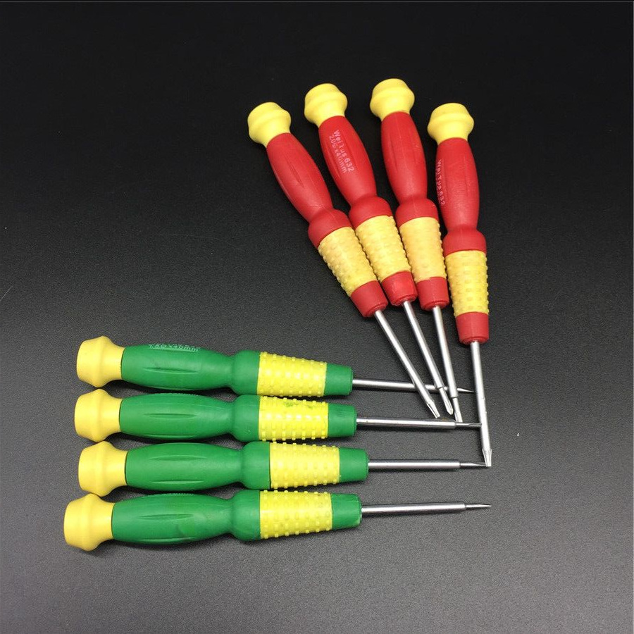 威特斯632电讯 2.0 1.5十/一字螺丝刀T5/T6梅花批开机维修螺丝批