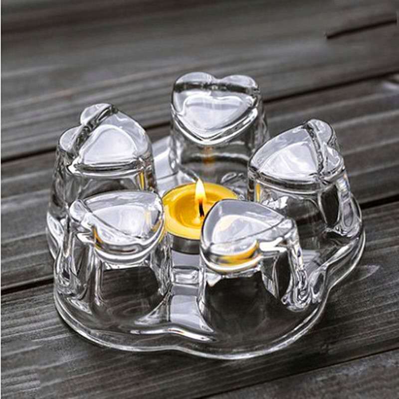 Venta directa de fábrica cristal base vidrio juego de té traje accesorios tetera traje base cristal hueco base