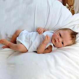 46厘米reborn baby 仿真婴儿重生娃娃 外贸货源WISH独立站推荐