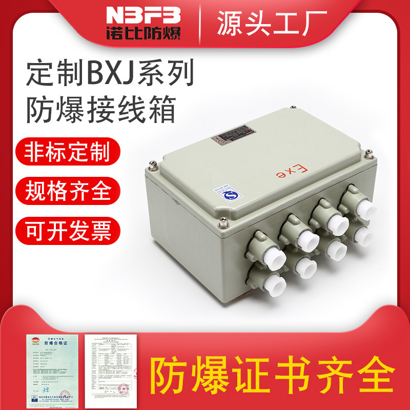 customized BXJ series explosion-proof Junction box Junction box Distribution boxes explosion-proof Junction box machining