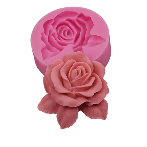 AA004 Flower Soap Liquid Silicone Mold Cake Decoration Mold Essential Oil Cold Process Breast Milk Soap Mold